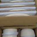 AmorArc Stoneware Dinnerware Sets for 4,Reactive Ceramic Plates and Bowls Set,Highly Chip and Crack Resistant | Dishwasher & Microwave Safe | Round Dishes Set Service for 4 (12pc)