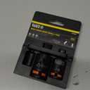 Klein Tools 65843SW Impact Wrench Swivel Socket Adapter Set, 3-Piece, 15-Degree Pivot, 1/4-Inch, 3/8-Inch,1/2-Inch Square Drive, Fixed-Position and Swivel, Impact Wrench to Socket Extensions