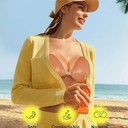 Niidor Adhesive Bra Strapless Ultra Sticky Invisible Push up Silicone Bra Multiple Colors Sizes Reusable for Backless Dress