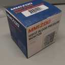 MMIZOO Wrist Blood Pressure Monitor Large LCD Display BP Machine Adjustable Cuff 5.31-7.68 inch Automatic 99x2 Sets Memory with Carrying Case for Home Use (W1681) (White)