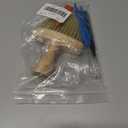 4 Pcs Computer Cleaning Tool Kit Keyboard Cleaning Wooden Anti-Static Soft Brush Set with Keycap Puller and Switch Gripper for Computer Keyboards, Laptop Keyboard Dust Cleaning