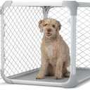 DIGGS Evolv Dog Crate - Slim, Durable Dog Kennel with Removable Ceiling Panel and Modular Design - Safe, Stylish, and Convenient (Ash, Intermediate)