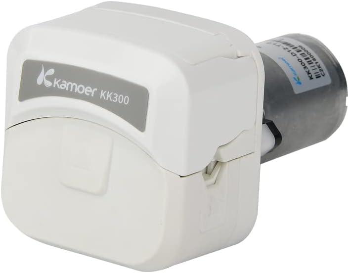 Kamoer KK300-D high flow peristaltic pump 12V dc motor quick tube change liquid dosing pump 80-290ml/min 3 tube types supported