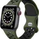 Lerobo Compatible with Apple Watch Band 40mm SE 3 2nd 38mm 42mm Series 11 10 41mm Series 9 for Women Men, Soft Silicone Sport Strap for iWatch Bands Series 8 7 6 5 4 3 2 1 SE