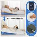 ROYALAY Wedge Pillow Set for After Surgery, Adjustable Pillow for Sleeping