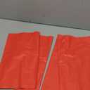 Red Plastic Table Cloth - 4 Pack 54" × 108" Rectangle Disposable Tablecloths for 6FT Tables, Waterproof Table Cover for Party, Holiday & Gathering Use