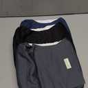 Wegreeco Washable Male Dog Belly Band (Stylish Pattern) - Pack of 3 - Washable Male Dog Belly Wrap, Dog Diapers Male (Black, Charcoal, Navy, Large)