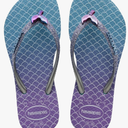 Havaianas girls Kids Slim Glitter Sandal Candy Pink Size 33-34