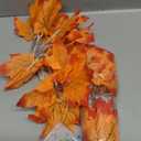 Timer&3 Pack-30Ft Fall Garland Thanksgiving Decorations for Home, 60LED Thanksgiving Lights Patented Realistic Maples Leaf Garland Battery Operated Waterproof Indoor Outdoor Christmas Halloween Decor