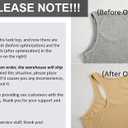 Pepochic Womens Workout Scoop Neck Tank Top Ribbed Sleeveless Cami Lightweight Solid Basic (White, XS)