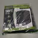 Garden Hose, Lightweight, Ultra Flexible, Durable, Kink-Free Water Hose - Made of TPU, Drinking Water Safe Material, Non-Shrinking, Easy to Store, All-Weather, Black (50 FT)