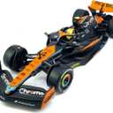 1:24 Scale F1 McLaren MCL60 Model Toy Car Metal Diecast Toy Vehicle, Formula 1 Team 2023 Australian Grand Prix, Lando Norris 4, Toys for Boys Kids Gifts, Men Collection, Home Office Dcor, Black