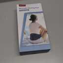 Comfytemp Cordless Portable Heating Pad with Massager for Back, FSA Eligible HSA Rechargeable Lower Back Massager with Heat, Wireless Heated Waist Belt Wrap for Period Menstrual, Gifts for Grandma Men