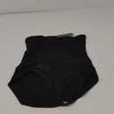 Tummy Control Shapewear Panties for Women High Waisted Body Shaper Slimming Shapewear Underwear Girdle Panty (Medium, Black-smooth Fabric)