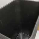 Rubbermaid Commercial 295700BK Deskside Plastic Wastebasket, Rectangular, 10 1/4 gal, Black (2)