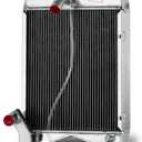 3 Row Radiator Replacement for Ford 8N 9N 2N Models 86551430 W/Cap Tractor Radiators Aluminum for Ford 8N for Ford 9N for Ford 2N