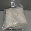 Cozy Bliss Faux Fur Throw Blanket for Couch, Fuzzy Soft Plush Thick Bubble Blanket for Sofa Bedroom Living Room, 50 * 60 Inches Cream White