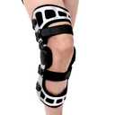 OA Unloader Knee Brace, Double Upright Unloader Knee Brace for ACL, PCL, Mild Osteoarthritis, Bone-on-Bone Pain and Meniscus Tear, Dual Unloading Support for Medial and Lateral