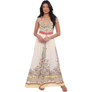Petal & Pup Women's Caelia-Maxi-Dress-Yellow-Multi, L