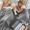 Bedsure Summer Cooling Blanket King Size, Lightweight Cold Blankets for Sleeping, Ice Cool Thin Bed Top Arc-Chill Summer Bedding for Hot Sleepers Night Sweats with Rayon Derived from Bamboo, 108x90