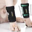 Dog Front Leg Brace Ankle Support for Forelilmb, Canine Dog Wrist Brace Splint, Protects Foreleg Carpus Joint Wounds Heals, Helps with Loss of Stability Caused by Arthritis (XXS/XS)
