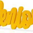 Senior 2026 Sign Wooden Gold Graduation Photo Props Graduation Decorations Class of 2026 Table Centerpiece Senior 2026 Sign for 2026 Party Decorations Supplies