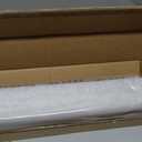 LazBlinds No Drill Roman Shades, Blackout, 25.5" W x 64" H, Natural