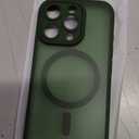 TOCOL Magnetic for 16 Pro Alpine Green Case, Upgraded Full Camera Protection, Compatible with Magsafe, Drop Protection, Translucent Matte Back Bumper for iPhone 16 Pro 6.3-Inch (Alpine Green)