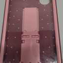 FNTCASE for Samsung Galaxy S25-FE Case: with [Built-in Screen Protector & Kickstand] [Military-Grade Drop Protection] Heavy Duty Protective Full Body Shockproof Rugged Sturdy TPU Phone Cover Pink