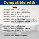 06H103495AK PCV Valve Oil Separator Engine Crankcase Vent Valve with Breather Hose Kit Compatible with 2012-2018 Q3 Q5 allroad A4 A5 A6 Quattro 2.0T 06H103495AE