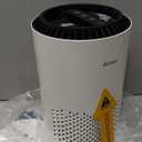 AROEVE Air Purifiers for Bedroom Home, Air Purifier For Smoke Pollen Dander Hair Smell Air Cleaner with Sleep Mode Speed Control For Bedroom Office, MK01- White