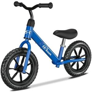 HAWEEK Toddler Balance Bike 12” No Pedal Training Bicycle for Kids 24 Months to 5 Years Tool-Free Adjustments Seat and Handlebar Best Gift for 2 3 4 5 Boys Girls | No Pedal, Training Bicycle, for Kids, Seat and Handlebar, Best Gift
