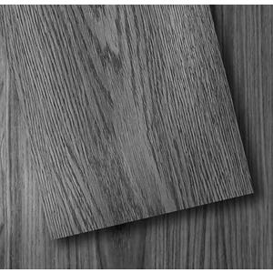Floor Tiles Peel and Stick Vinyl Floor Cover 54 Sq.Ft, 36-Pack, 36 x 6 inch Luxury Self Adhesive Waterproof Flooring Planks DIY for Bedroom, Kitchen, Living Room, RV, Wood Look Plank, Washed Grey