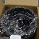 TIEVISHO 6" 152mm Cold Air Intake Filter Clamp-On Replacement High Flow Inlet Air Filter High Performance Washable Cone Filter 9" Tall Black