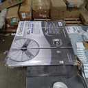 Comfort Zone Industrial Pedestal Fan, 30 inch, 3 Speed, High Velocity, Adjustable Height 56 to 76, Metal, Meets OSHA Standards, Airflow 36 ft/sec, Ideal for Garage, Workshop or Warehouse, CZHVP30