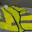 A-SAFETY safety vests (Medium, Yellow)