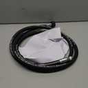 Tool Daily Pressure Washer Whip Hose with Swivel, Hose Reel Connector for Pressure Washing, 8 FT (3/8 NPT Solid + M22 Female)