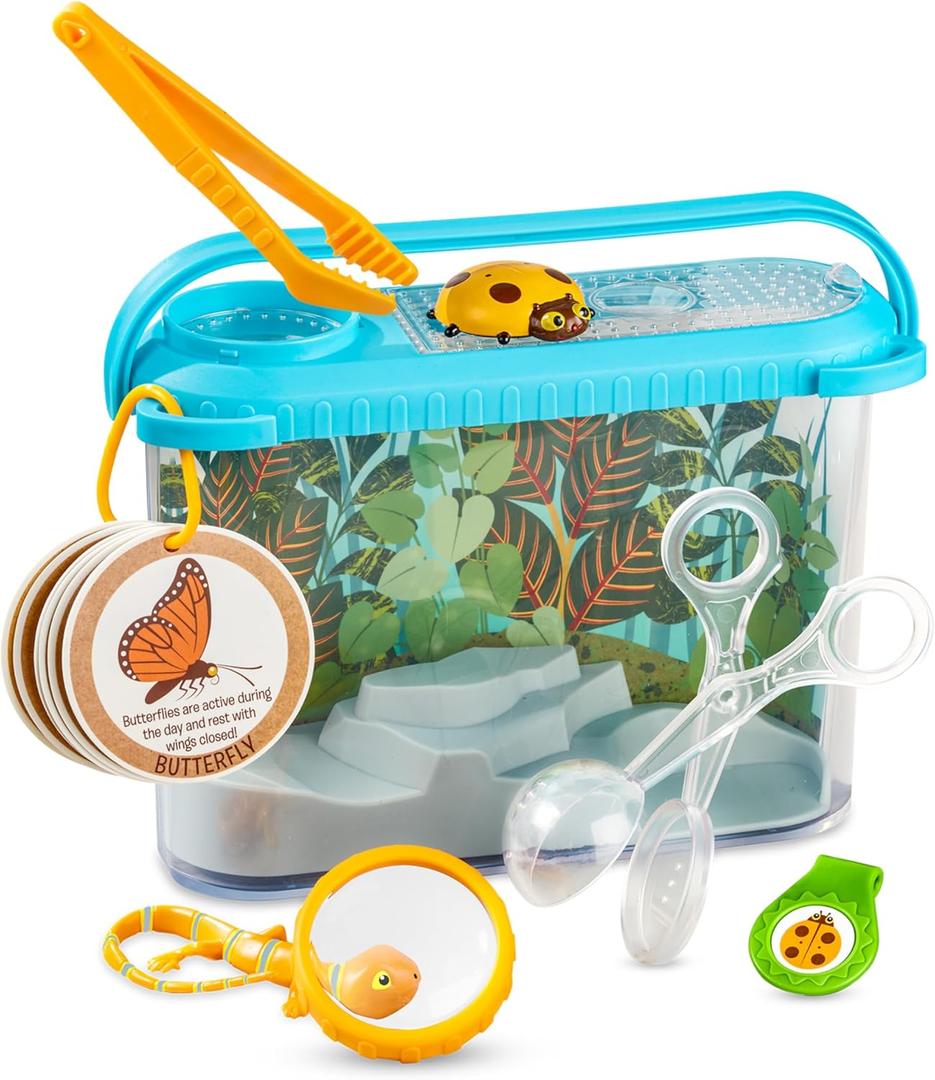 Melissa & Doug Lets Explore Terrarium Observations Play Set (16 Pieces) (Kids)