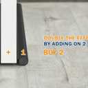 MAXTID Door Draft Stopper 36 Inch Black Adjustable Door Draft Blocker Front Door Draft Guard for Bottom of Doors Weather Stripping Door Seal Strip