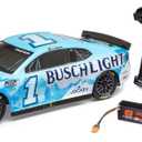Losi 1/12 NASCAR RC Race Car Ross Chastain No. 1 2025 Busch Light Chevrolet ZL1 2S AWD RTR Brushed On-Road Battery & Charger Included Blue LOS1122501