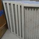 Aerostar 12x12x1 MERV 8 - 6 Count - High Efficiency Pleated HVAC, Furnace & Air Conditioner Filters - Removes Dust, Lint, Mold & Allergy-Causing Pollen