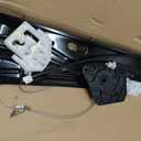 SCITOO Front Left Power Window Regulator Without Motor Fit for 2013-2018 for BMW 320i/320i xDrive,2014-2018 for BMW 328d/328d xDrive,OE: 51337281885
