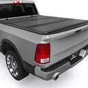 YITAMOTOR Low-Profile Hard Tri-Fold Truck Bed Tonneau Cover Compatible with Ram 1500 New Body Style 2019-2026 with 5.7 ft Bed Without Rambox