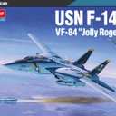 Academy Hobby 1/144 USN F-14A VF-84 Jolly Rogers Aircraft Model Kit #12626