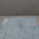 ROSMARUS Memory Foam Bath Mat 17' x 24', Water Absorbent Shower Mat, Thick Non Slip Bath Rugs with PVC Backing, Ultra Soft Bathroom Rugs for Floor & Tub, Aqua Blue