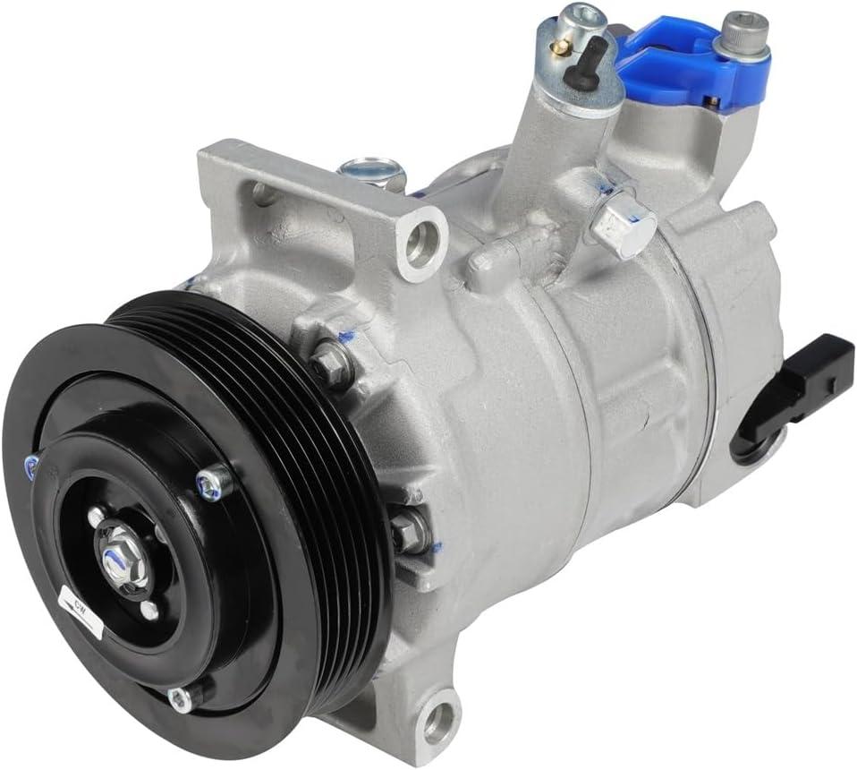 ECCPP AC Compressor with Clutch 2006-2013 for Audi A3 Quattro 2.0L 3.2L 2006-2015 for Volkswagen Passat 3.6L AC Compressor (167646 { PXE16 })