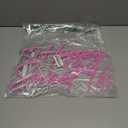 SYLHOME Happy Sweet 16 Led Neon Light Sign Happy 16th Birthday Party Backdrop Wall Sign Decor Sixteen Birthday Banner 15.75" X 10.24" USB Pink