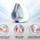 resplabs CPAP Mask Liners - Full Face CPAP Masks sleepliners, AirFit F20 Style Liner, Large - 3 Pack