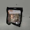 for AirPods Pro 3 Case 2025, with Safty Lock & Phone Stand for Floral AirPods Pro 3 Generation Case Cover for Women Girly, iPod Pro 3 Case with Keychain & Cleaner Kit - Leopard Print