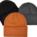Rosoz Toddler Beanie Boys Girls Baby Knit Warm Beanies Kids Children Winter hat Caps